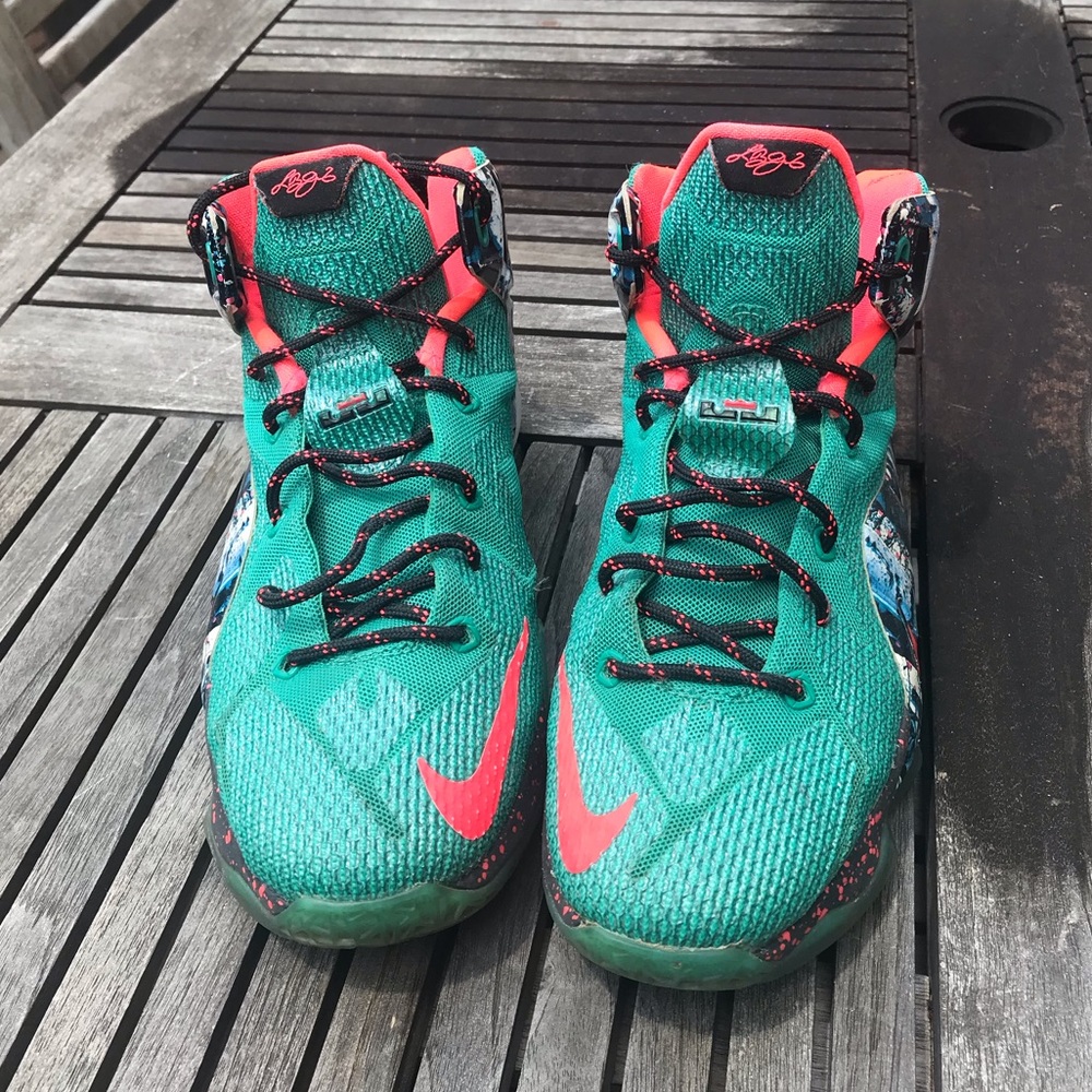 High top Lebrons